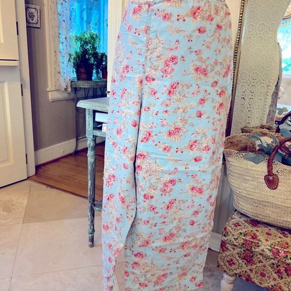 Victoria's Secret Other - Cute Shabby Chic Roses cotton size L pajama pants